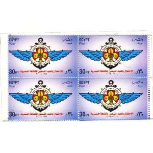 Egyptian Egypt Collectible Postage Stamps Boy Scouts 20th Anniversary 