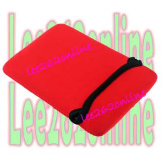 New Bag Pouch Cover Sleeve Case for Dell Streak 7 Red  