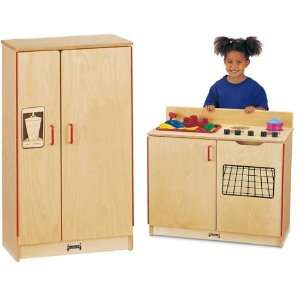   BIRCH KITCHEN SET REFRIGERATOR AND STOVE/SINK COMBO Toys & Games