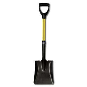 Nupla CBS14D Heavy Duty #2 Square Point Shovel with 14 Gauge Closed 