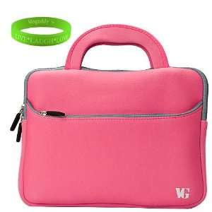  Durable HP Touch Pad Pink Neoprene Sleeve with Handles 