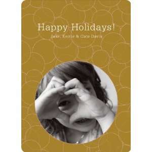  Confucius Circles Holiday Photo Cards Health & Personal 