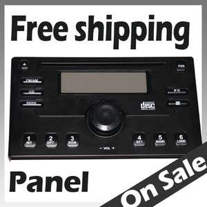   Security Face Panel Cover for Double DIN Car Radio DVD Player  