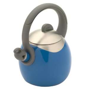  Copco 1.8 Quart Sonic Enamel on Steel Teakettle, Blue 