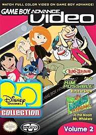 GBA Video Disney Channel Collection Volume 2 Nintendo Game Boy Advance 