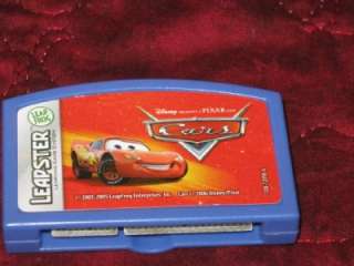 Leap Frog Leapster game cartridge only Disney Cars EUC  