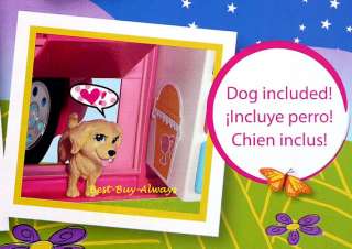   dog is included; this Barbie RV even has a built in doggie door