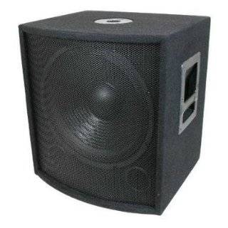 700 Watt 15 DJ PA Subwoofer With Cabinet & Crossover