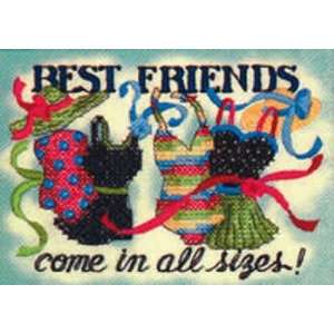  Best Friends kit (cross stitch) Arts, Crafts & Sewing