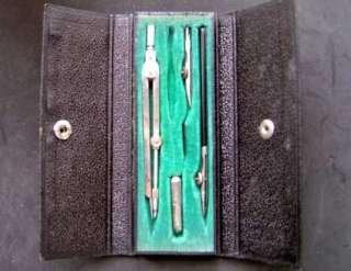Schoenner Model 2011 Drafting Set with Compass   Made in Germany 