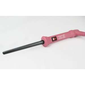    Ginalli Milano Professional 13mm Pink Hair Curling Iron Beauty