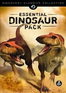 Discovery Essential Dinosaur Pack DVD, 2008, 2 Disc Set  