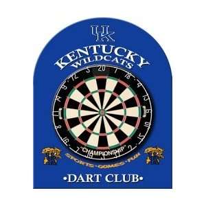  Kentucky Wildcats Dart Board Backboard