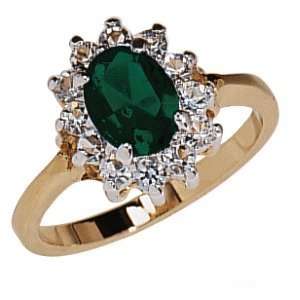  December Birthstone Princess Solitaire Ring Jewelry