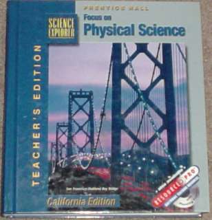 Prentice Hall FOCUS PHYSICAL Science 8th TEACHERS ED. 0130443514 