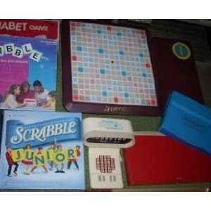  SCRABBLE games Deluxe Turntable Scrabble, Traditional 1953 Scrabble 