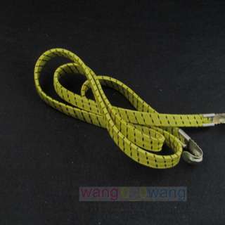 Bicycle Elastic Flat Stretch Luggage Cord Strap Rope  