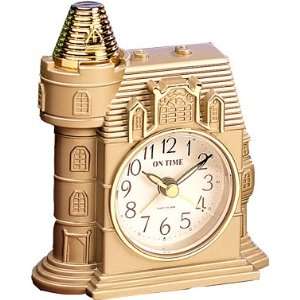  Castle Desktop Table Alarm Clock