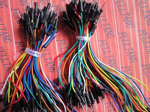 solderless breadboard jumper wire cable 2 bundles  