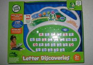   Letter Discoveries Educational Electronic Preschool Toy Ages 2+ NEW