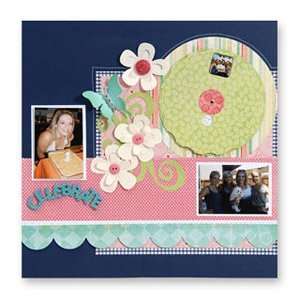 com Sizzix   Bigz Die   Party Essentials Collection   Extra Long Die 