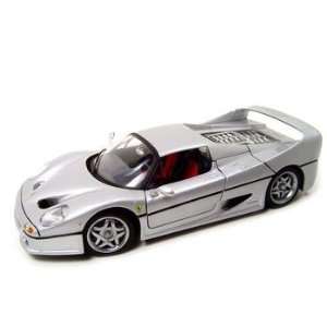  Ferrari F50 Silver 1/18 Diecast Model 