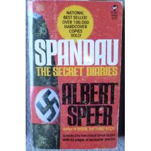  SPANDAU THE SECRET DIARIES Albert Speer Books