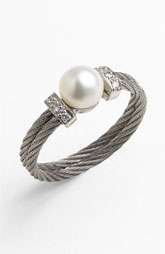 Charriol Classique Pearl & Diamond Ring