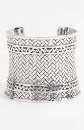 Lois Hill Basket Weave Wide Cuff $898.00
