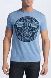 New Markdown Obey Phonographic Screenprint T Shirt Was $34.00 Now 
