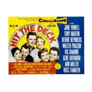 Hit the Deck, Ann Miller, Tony Martin, Jane Powell, Vic Damone, Debbie 
