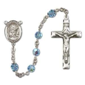  St. Apollonia Aqua Rosary Jewelry