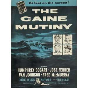   The Caine Mutiny (1954) 27 x 40 Movie Poster Style E