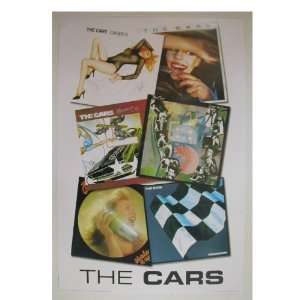   The Cars Varga Poster Ric Ocasek Benjamin Orr 24 By 36