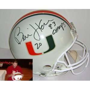 Bernie Kosar Signed Miami Hurricanes ProLine Helmet