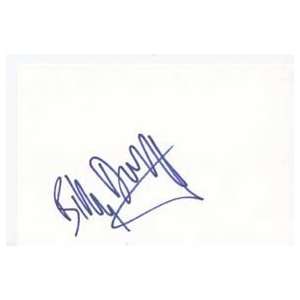 BILLY DUFFY Signed Index Card In Person