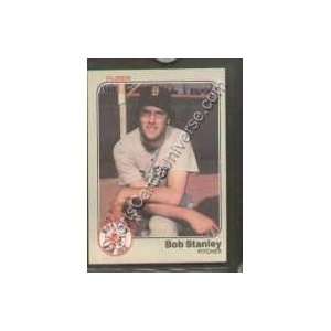  1983 Fleer Regular #195 Bob Stanley, Boston Red Sox 
