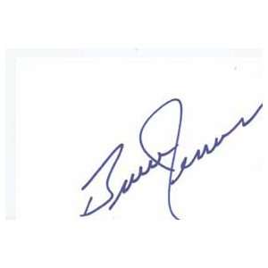 BRUCE JENNER Signed Index Card In Person