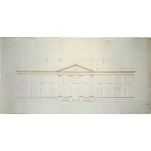   Front elevation,Charles Bulfinch,architect,1828