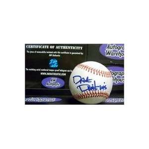 David Dinkins autographed Baseball