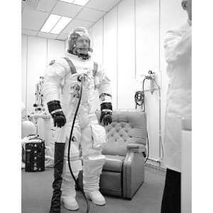  Apollo Soyuz Astronaut Deke Slayton in Suit 8x10 Silver 