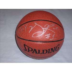 Derrick Rose Autographed NBA Replica Basketball (Chicago Bulls)