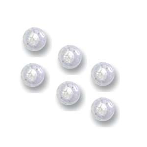 Replacement Clear Glitter UV Balls for Barbells   14g (1 
