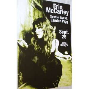  Erin McCarley Poster   Concert Flyer   Love, Save the 