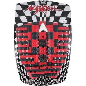  Astrodeck 007 Christian Fletcher Traction Pad  Black/Red 