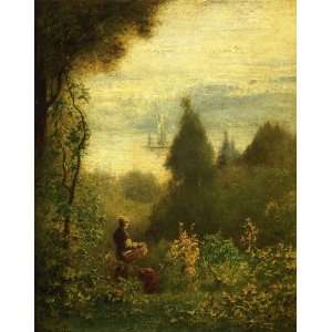 Hand Made Oil Reproduction   George Inness   32 x 40 inches   Near 