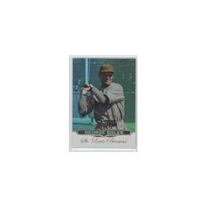   2011 Topps Tribute Blue #60   George Sisler/199 Sports Collectibles
