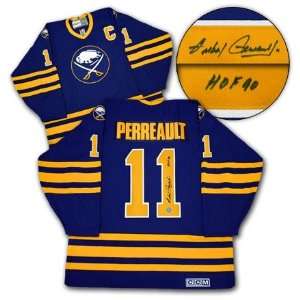 Gilbert Perreault Buffalo Sabres Autographed/Hand Signed Hockey Jersey