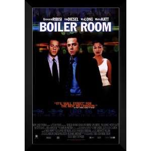   Boiler Room FRAMED 27x40 Movie Poster Giovanni Ribisi