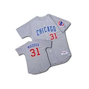  Chicago Cubs Authentic Greg Maddux Road Jersey Size 52 